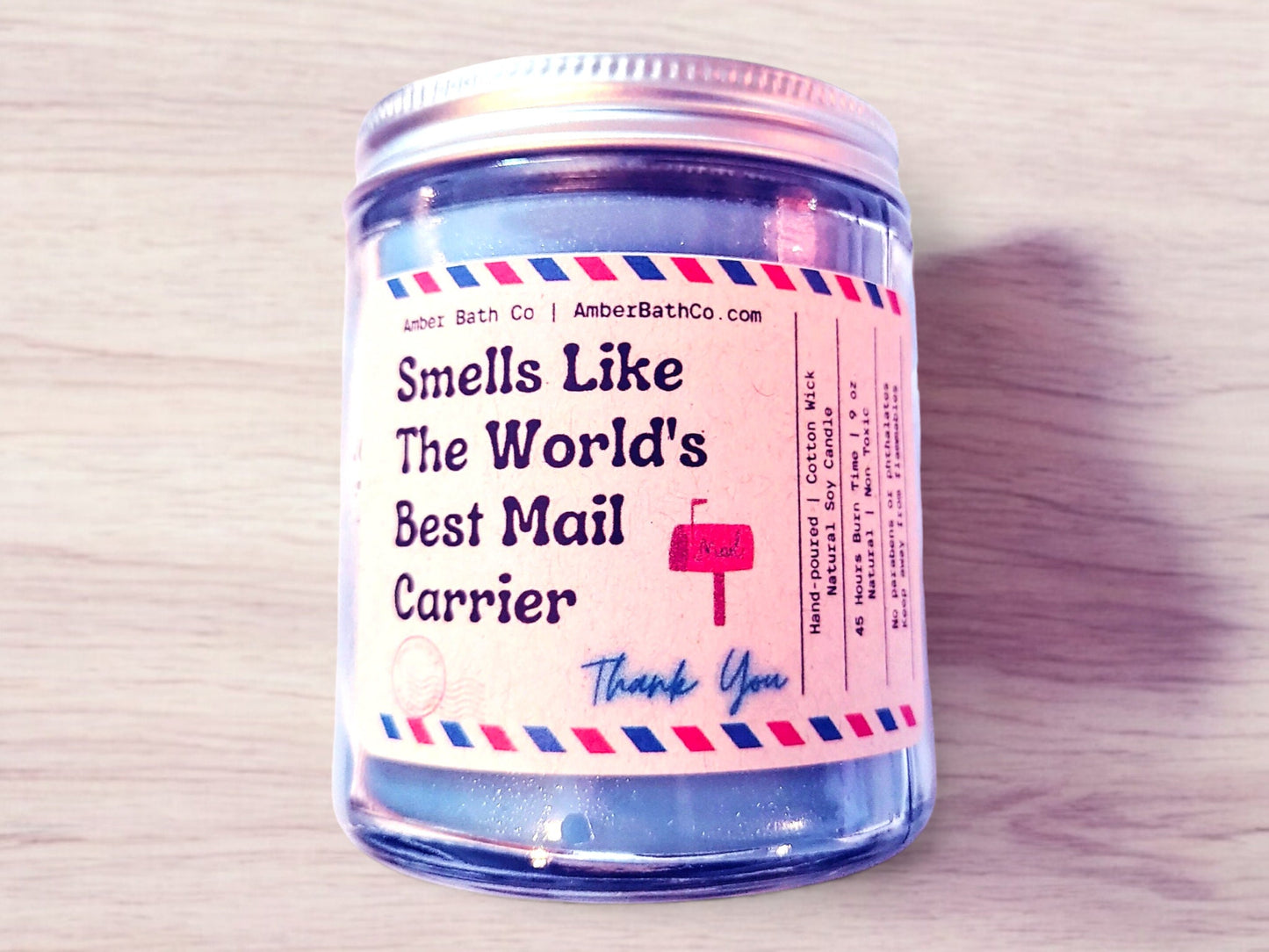 Mail Carrier Soy Candle - Amber Bath Co.