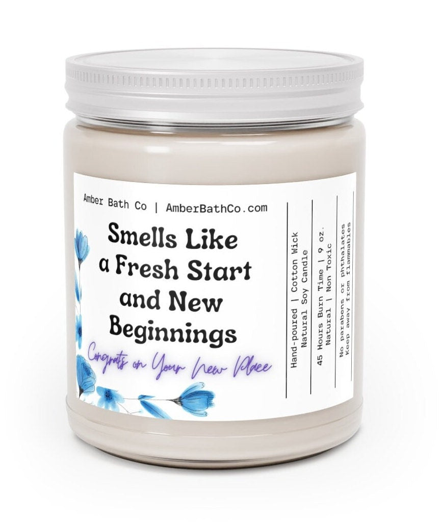 Congrats on Your New Place Candle - Amber Bath Co.