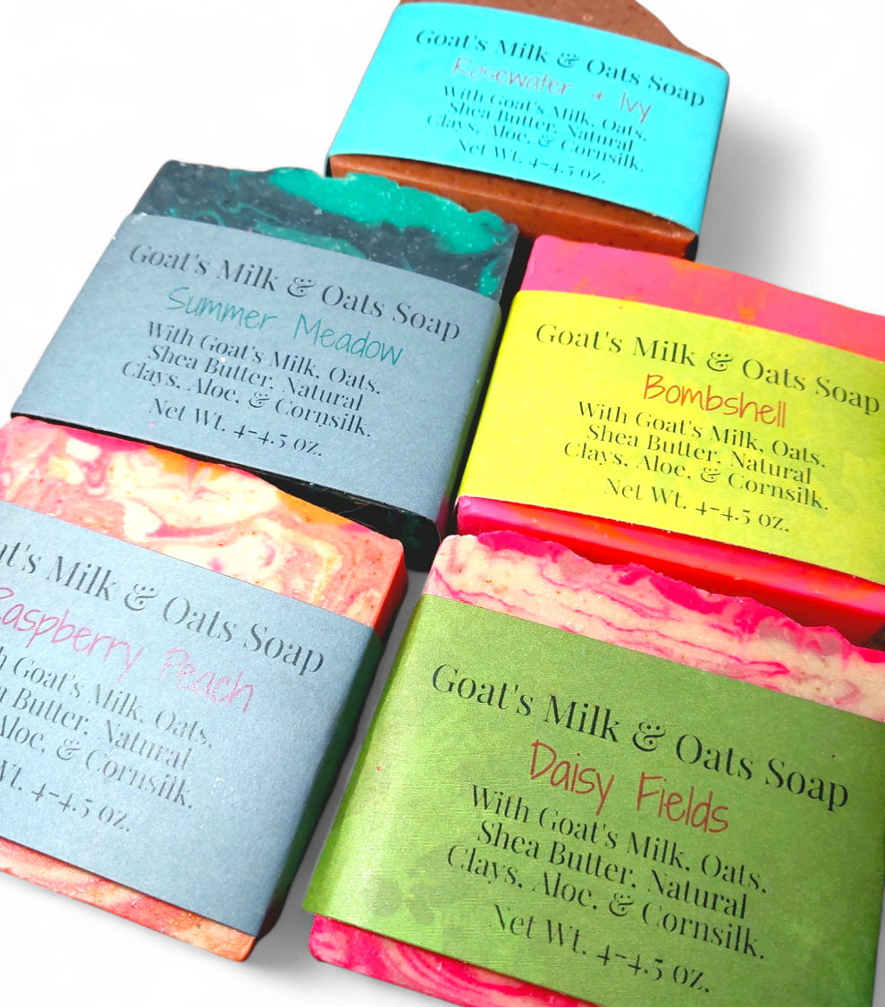 Overstock SALE Goat's Milk Soap - 15 Scents