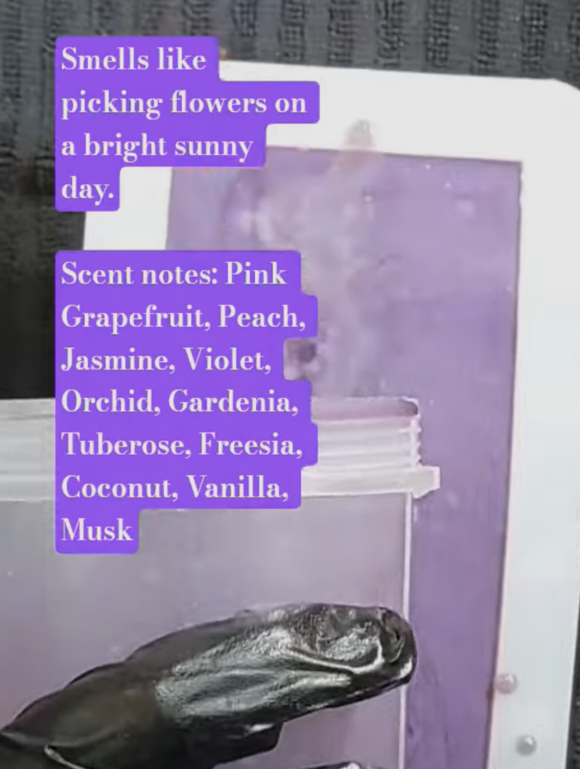 Violet Orchid Soap