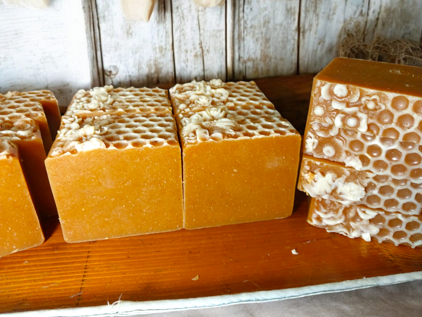 Orange, Honey, & Turmeric Goat's Milk Soap