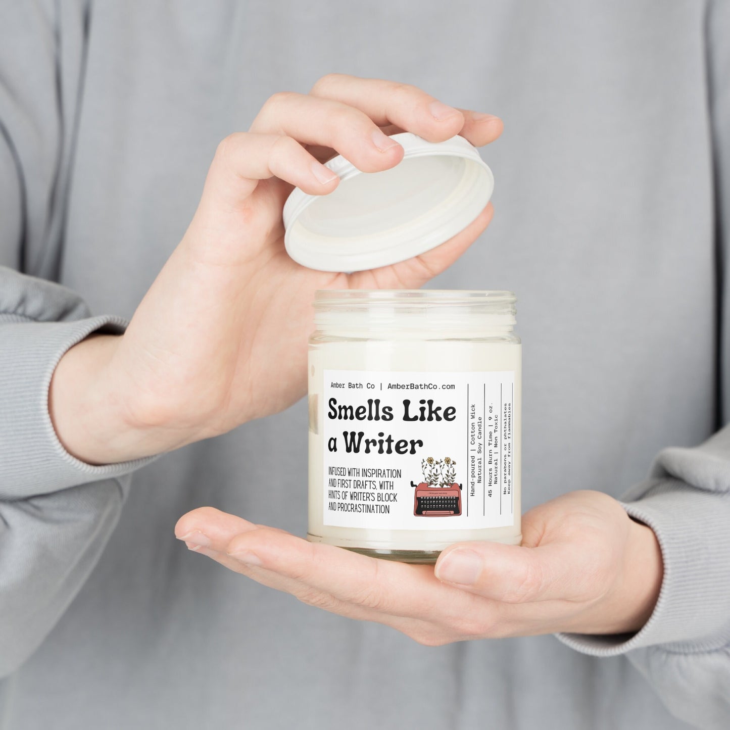 Smells Like a Writer Candle - Amber Bath Co.