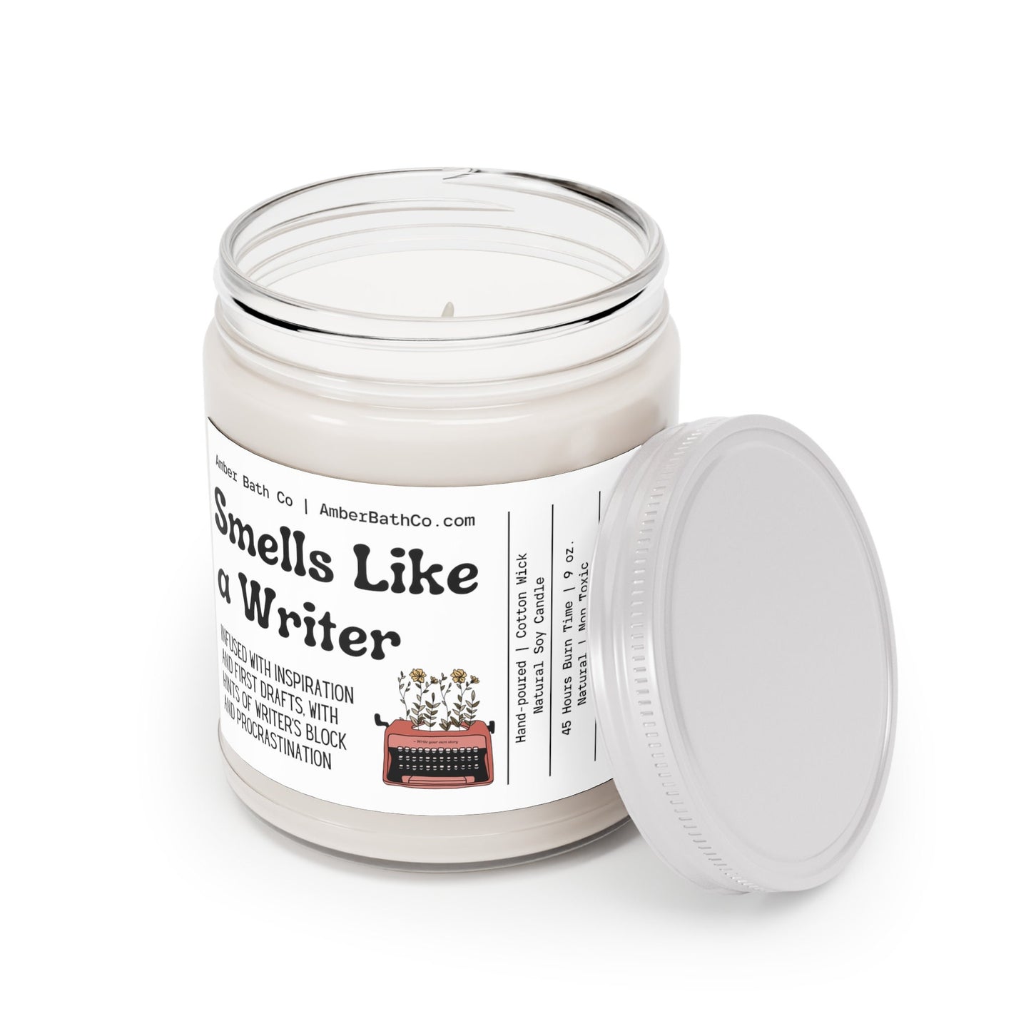 Smells Like a Writer Candle - Amber Bath Co.