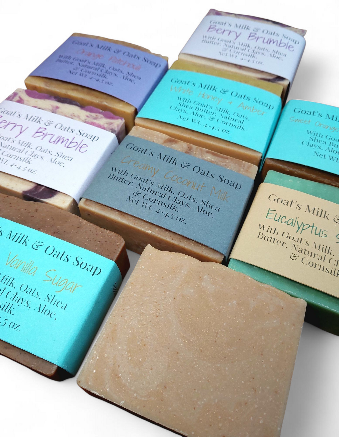 Overstock SALE Goat's Milk Soap - 15 Scents