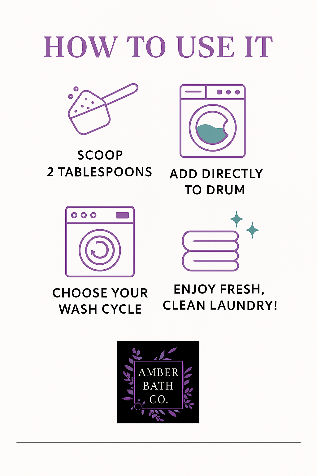 Powerful Laundry Detergent - Highly scented