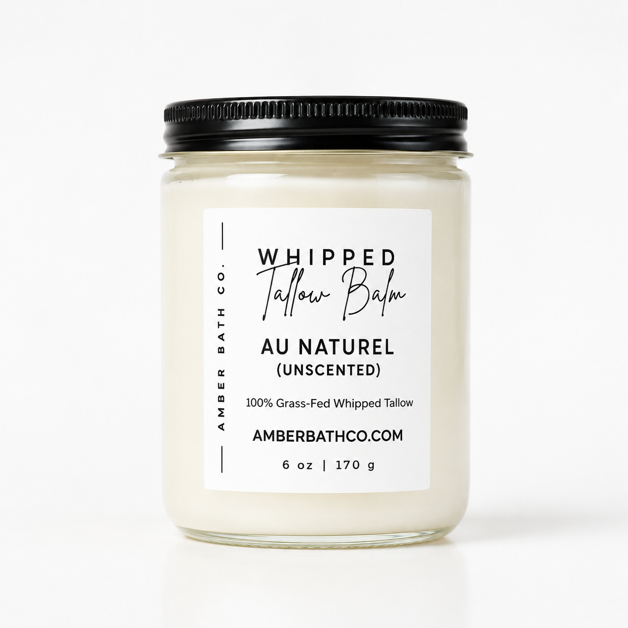 Whipped Grass-Fed Tallow Balm | 6 oz. | Choice of Scent