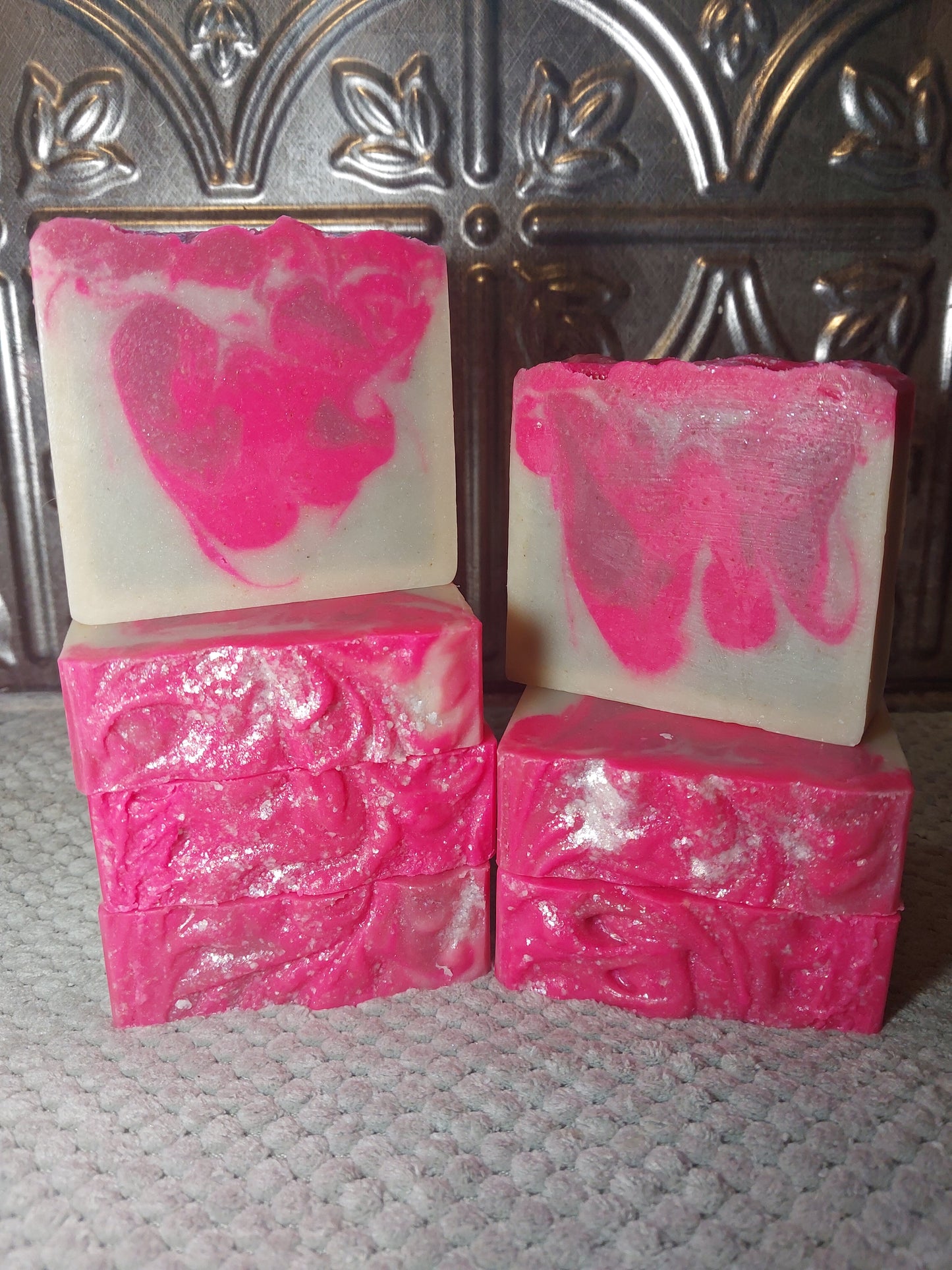 Pink Crystal Soap