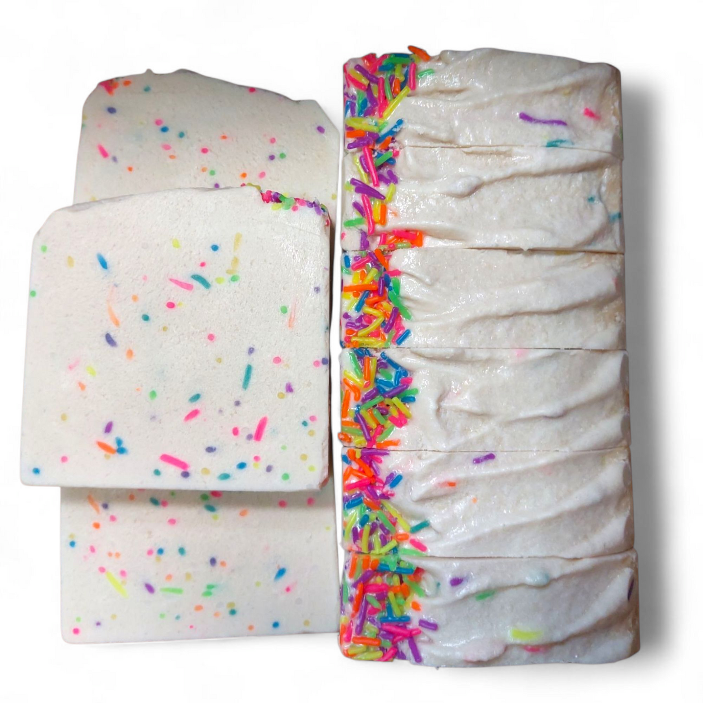 Cherry Confetti Cheesecake Soap