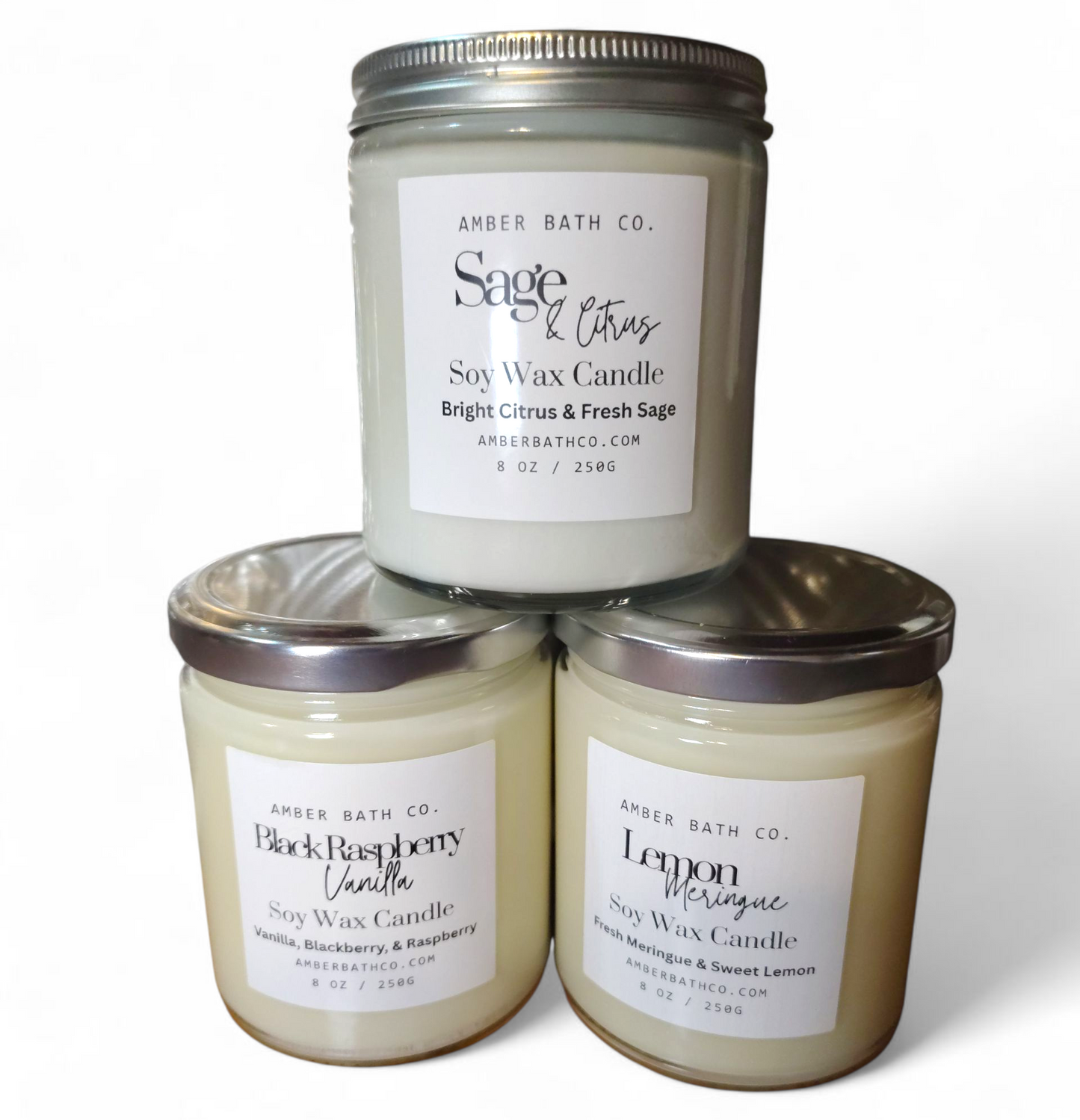 Soy Candles | 8 oz. | Choice of Scent