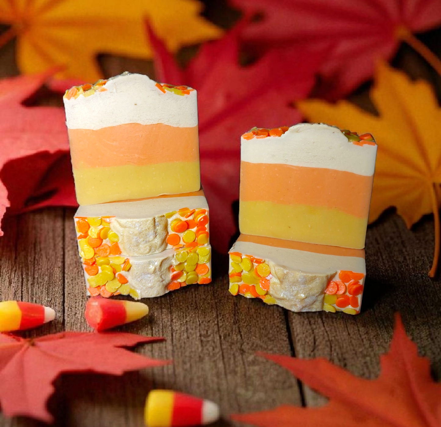Candy Corn Goat's Milk Soap