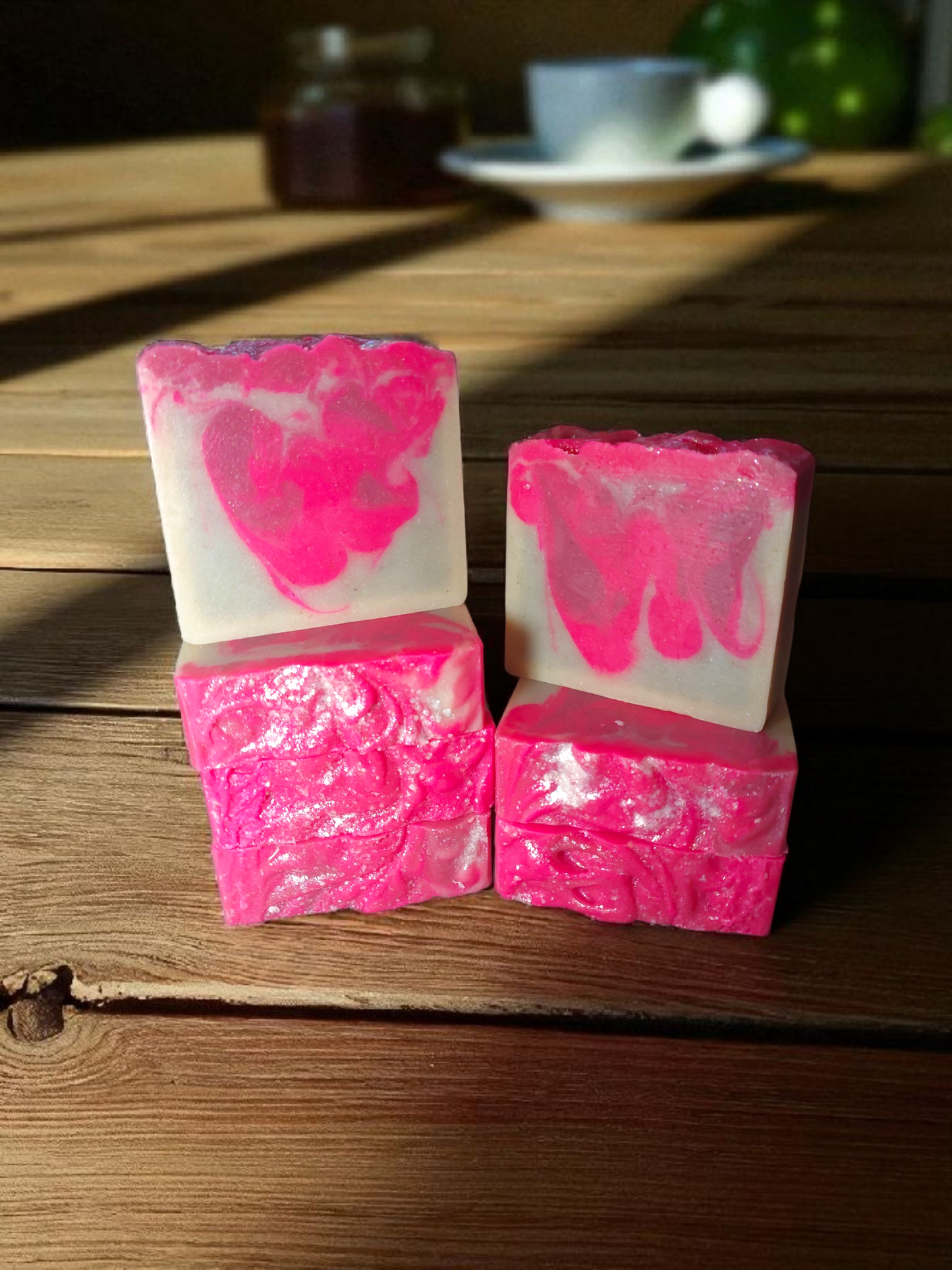Pink Crystal Soap