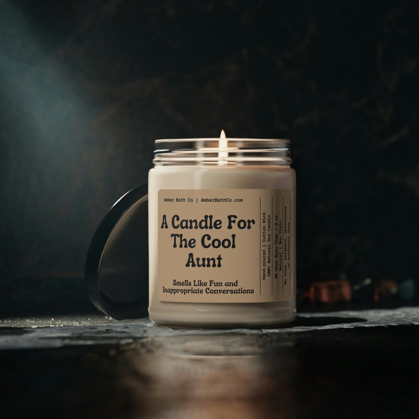 A Candle For the Cool Aunt - Amber Bath Co.