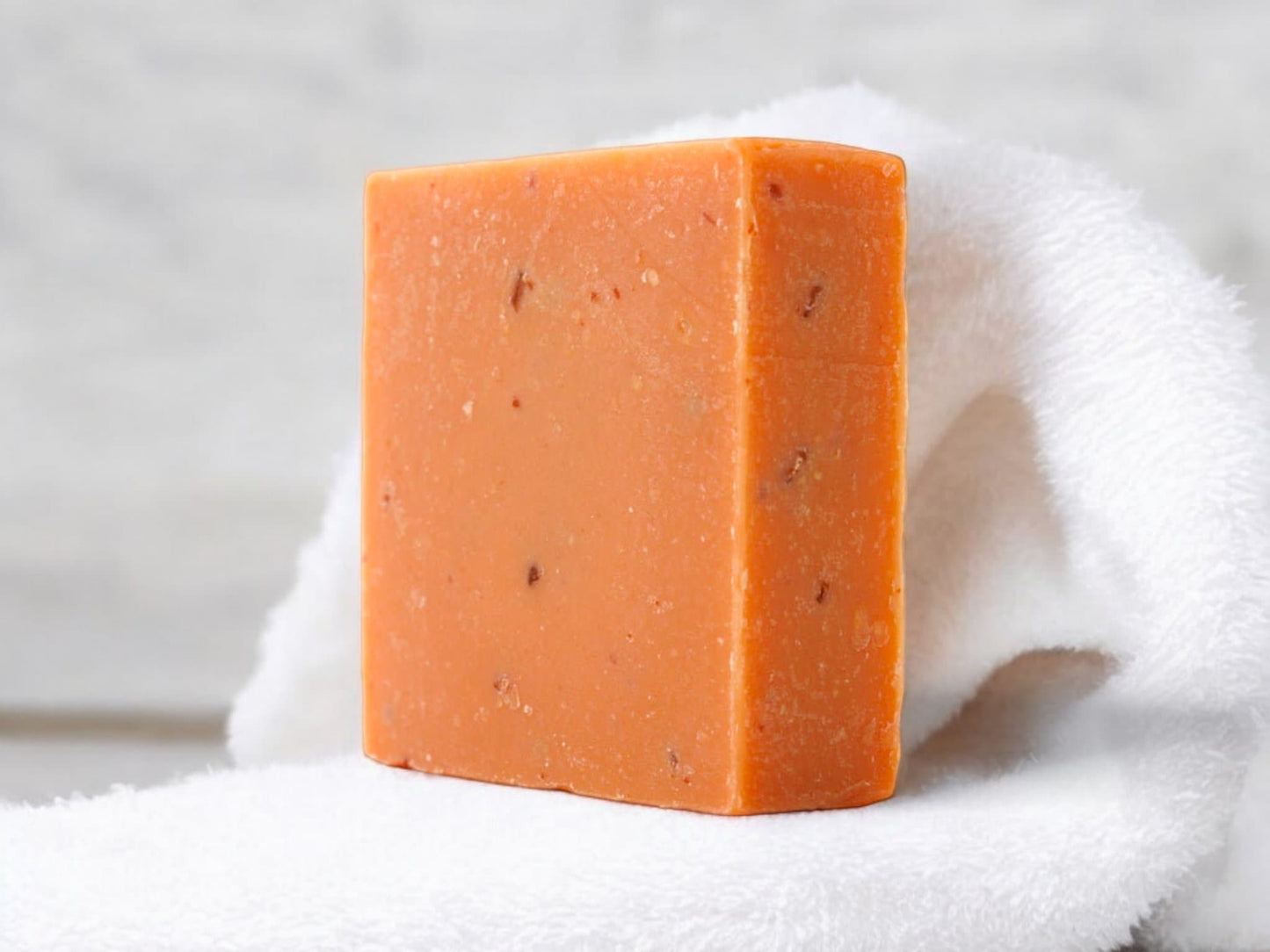 Goat's Milk Turmeric Orange Honey Soap