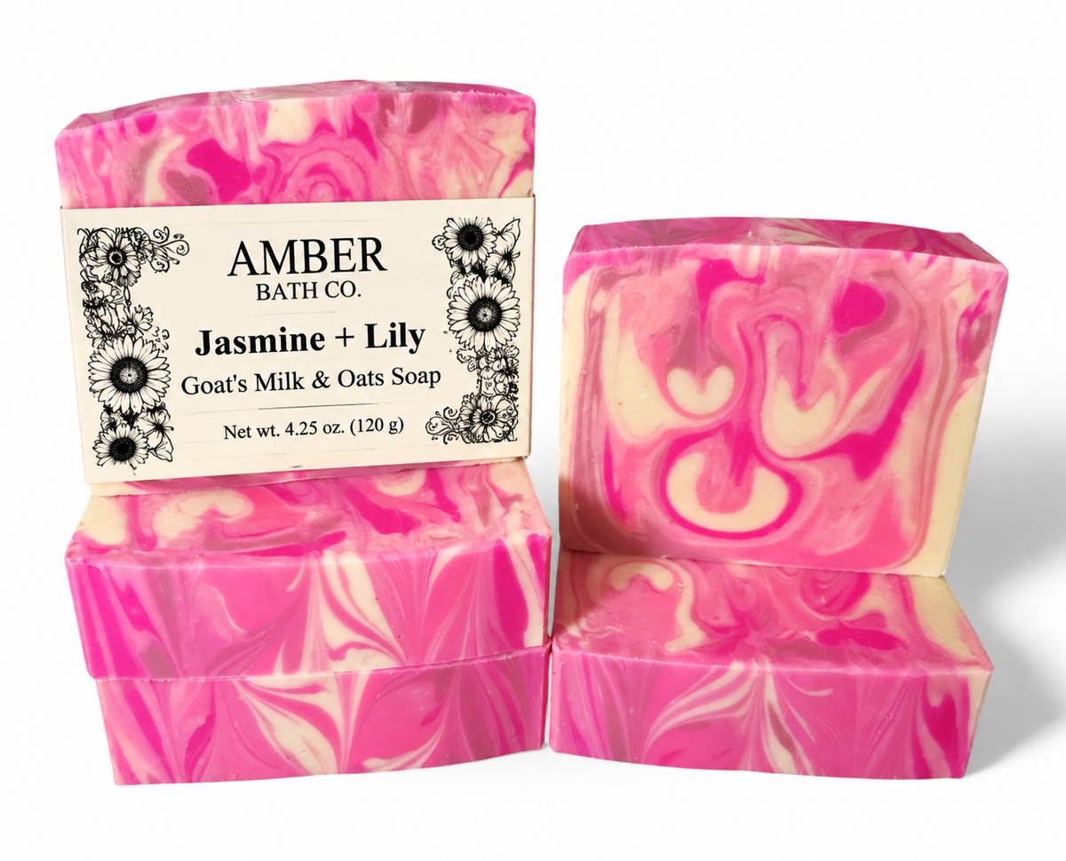 Jasmine + Lily | Goat's Milk + Tallow Soap