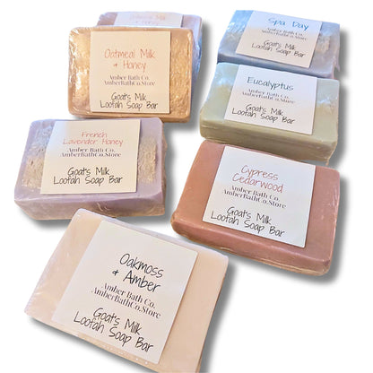 Loofah Goat's Milk Soap