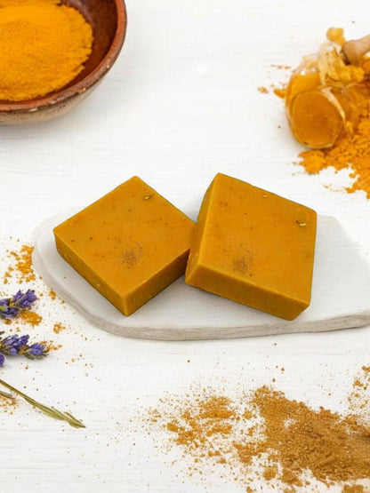 Goat's Milk Turmeric Orange Honey Soap