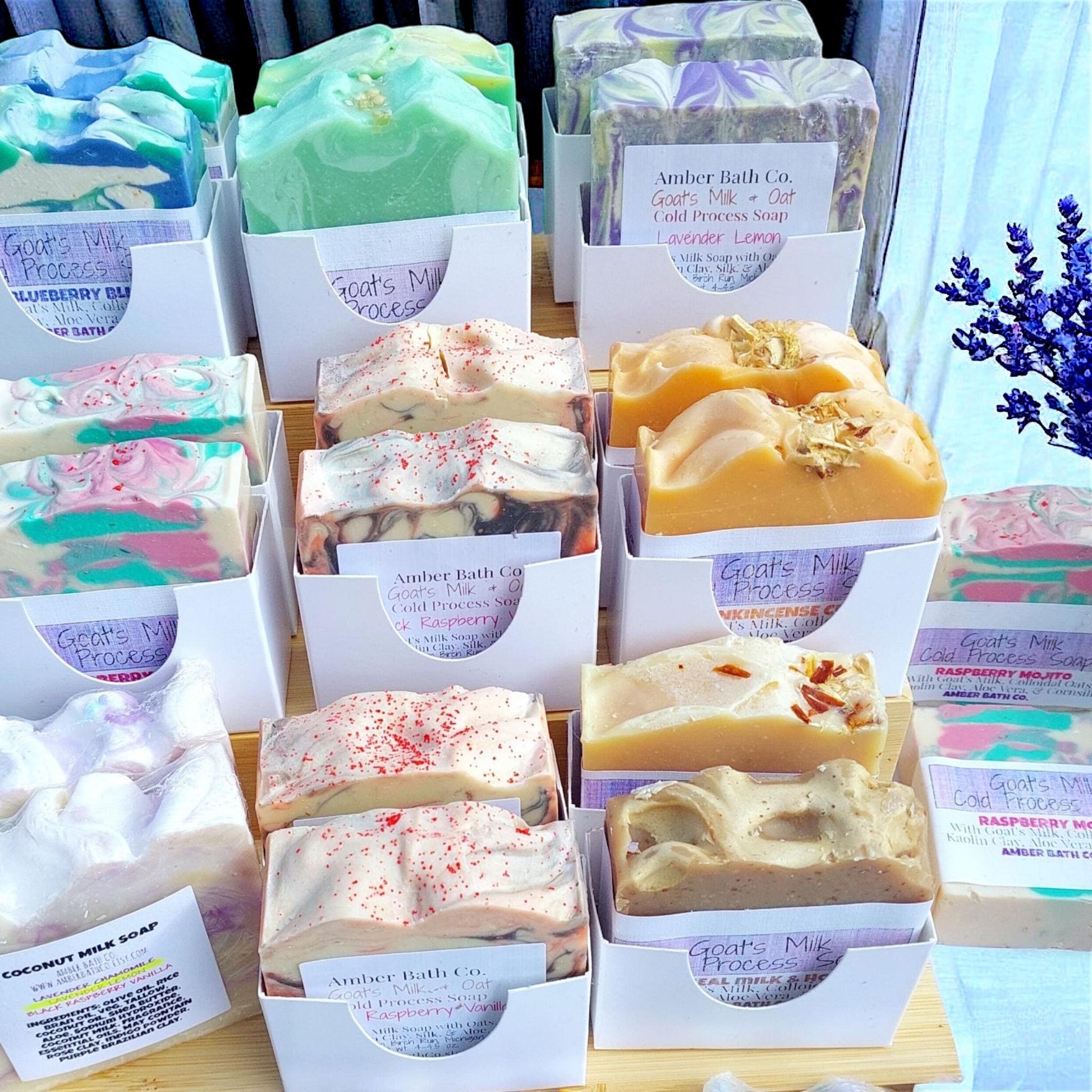Goat's Milk & Oat Soap - Amber Bath Co.