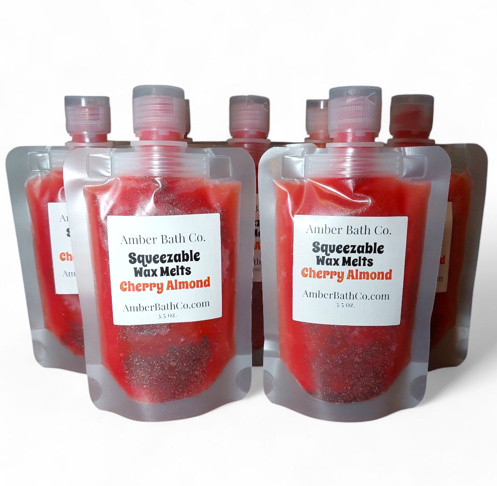 Cherry Almond Squeezable Wax Melts - 3.5 oz.