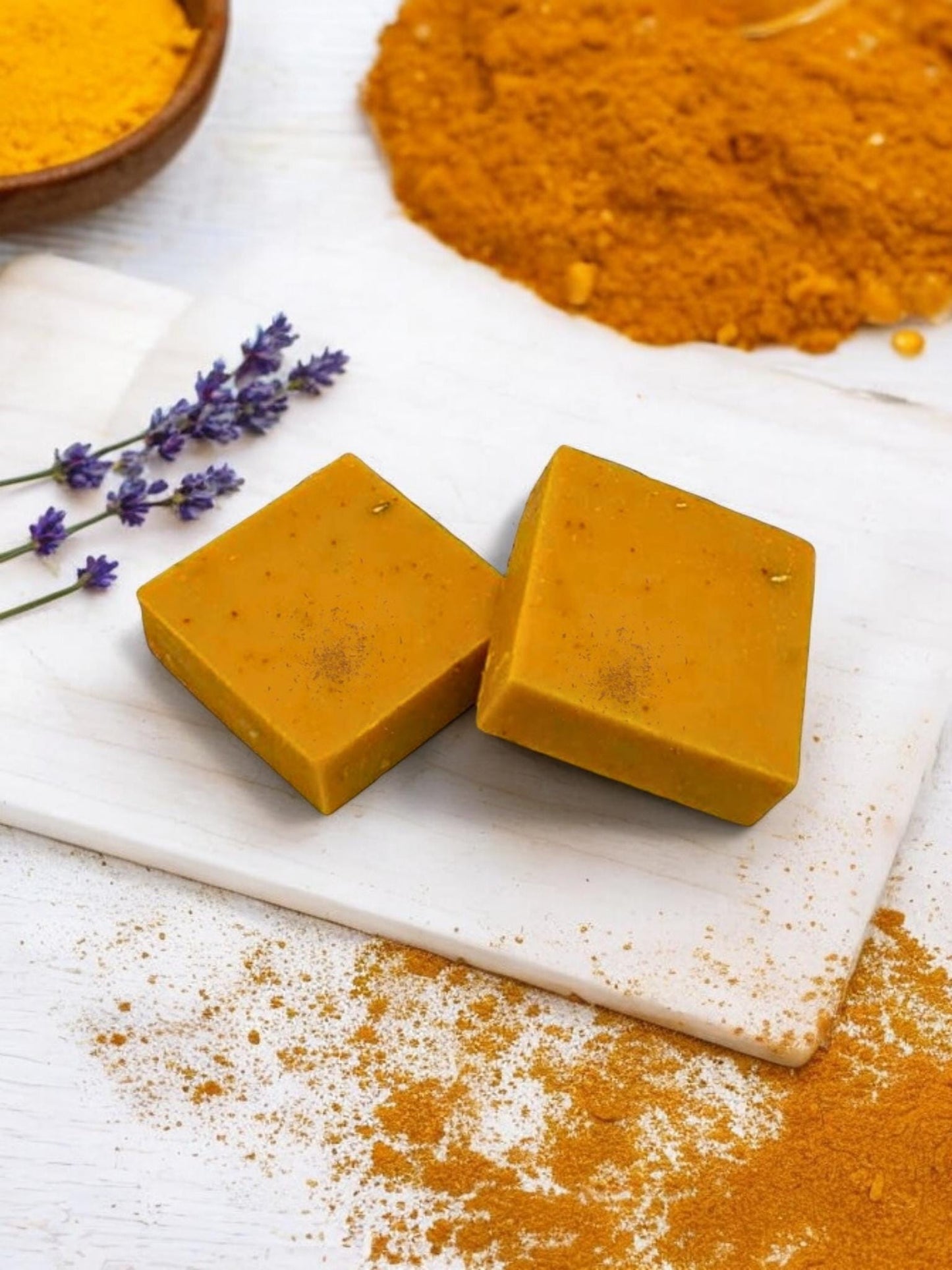 Goat's Milk Turmeric Orange Honey Soap