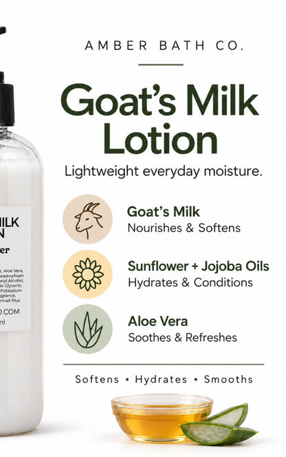 Goat's Milk Lotion | Citrus + Sage | 8 oz. Pump