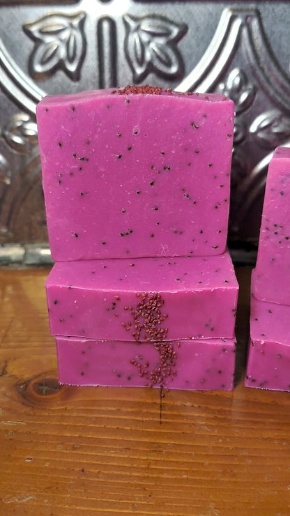 Elderberry Exfoliating Goat's Milk Soap
