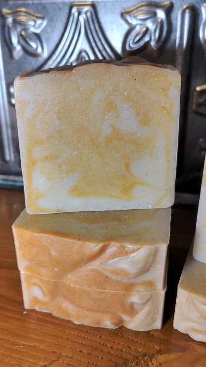Orange Spice | Goat's Milk, Turmeric + Tallow Soap