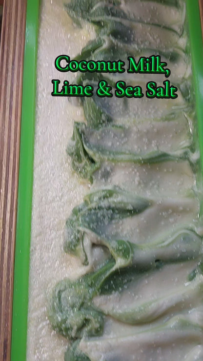 Coconut Milk & Salted Lime Soap
