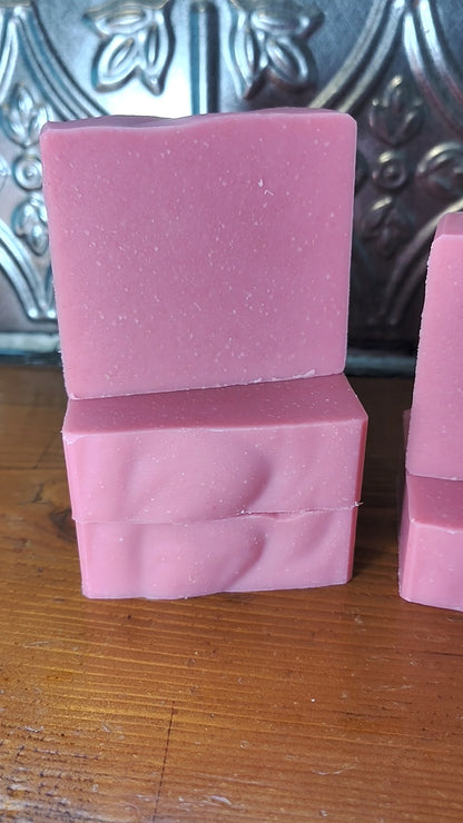 Raspberry Peach | Tallow + Goat's Milk Soap