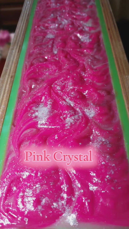Pink Crystal Soap