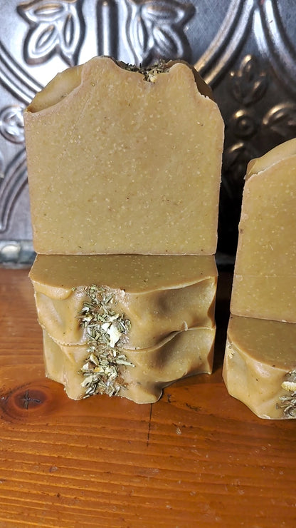 Lemongrass + Rosemary | Essential Oils + Tallow Soap