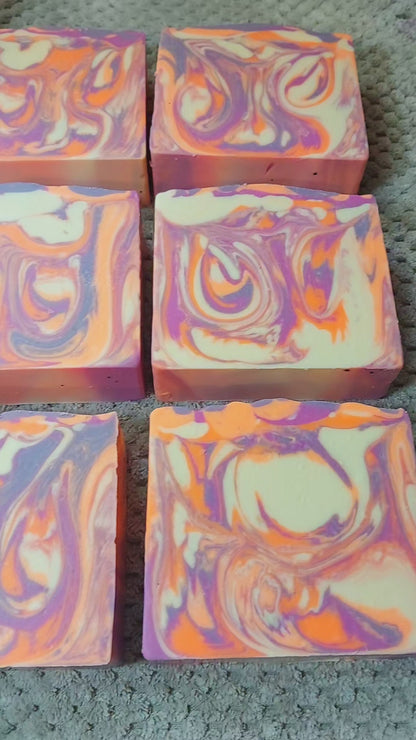 Amber's Sunset Essential Oil Soap