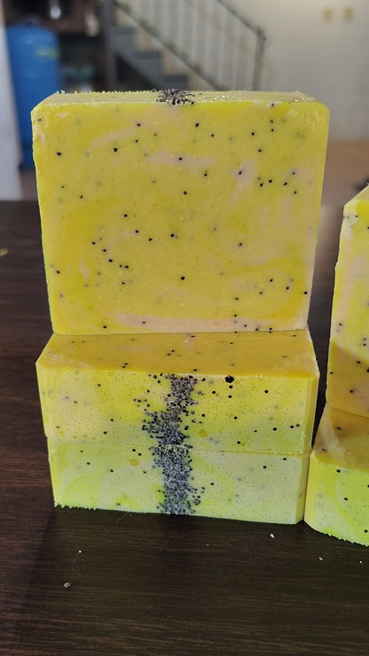 Lemon Poppyseed | Goat's Milk + Tallow Soap