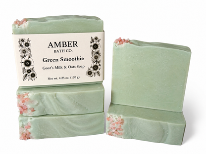 Green Smoothie | Essential Oils, Goat's Milk + Tallow Soap