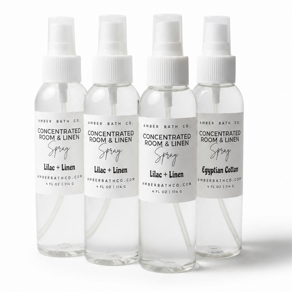 Room & Linen Spray | 4 oz & 8 oz | Choice of Scent