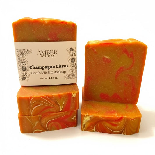 Champagne Citrus Goat's Milk Soap