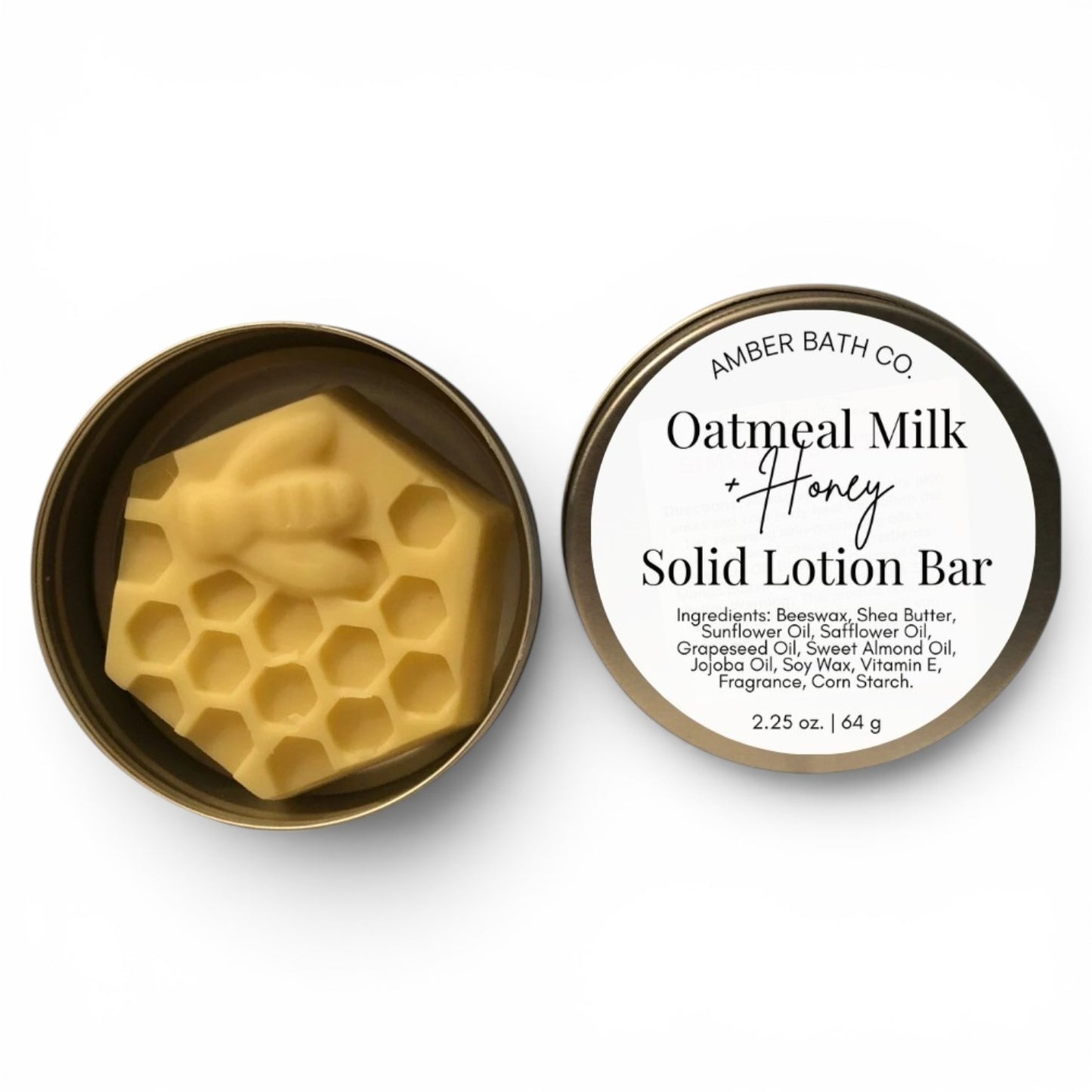 Oatmeal Milk + Honey Solid Lotion Bar | 2.25 oz.
