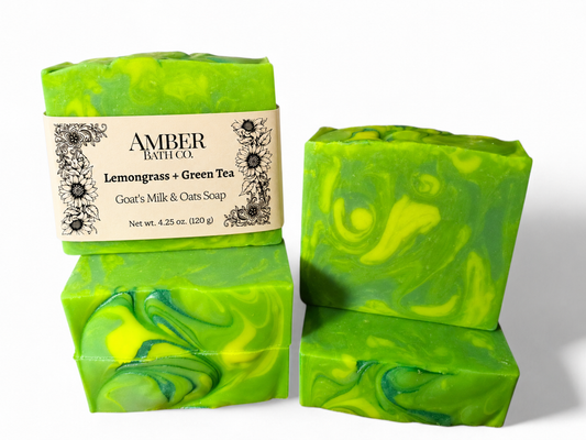 Lemongrass + Green Tea | Goat's Milk Soap