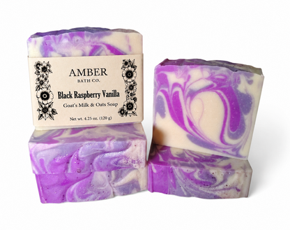 Black Raspberry + Vanilla | Goat's Milk + Tallow Soap