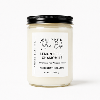 Whipped Grass-Fed Tallow Balm | 6 oz. | Choice of Scent