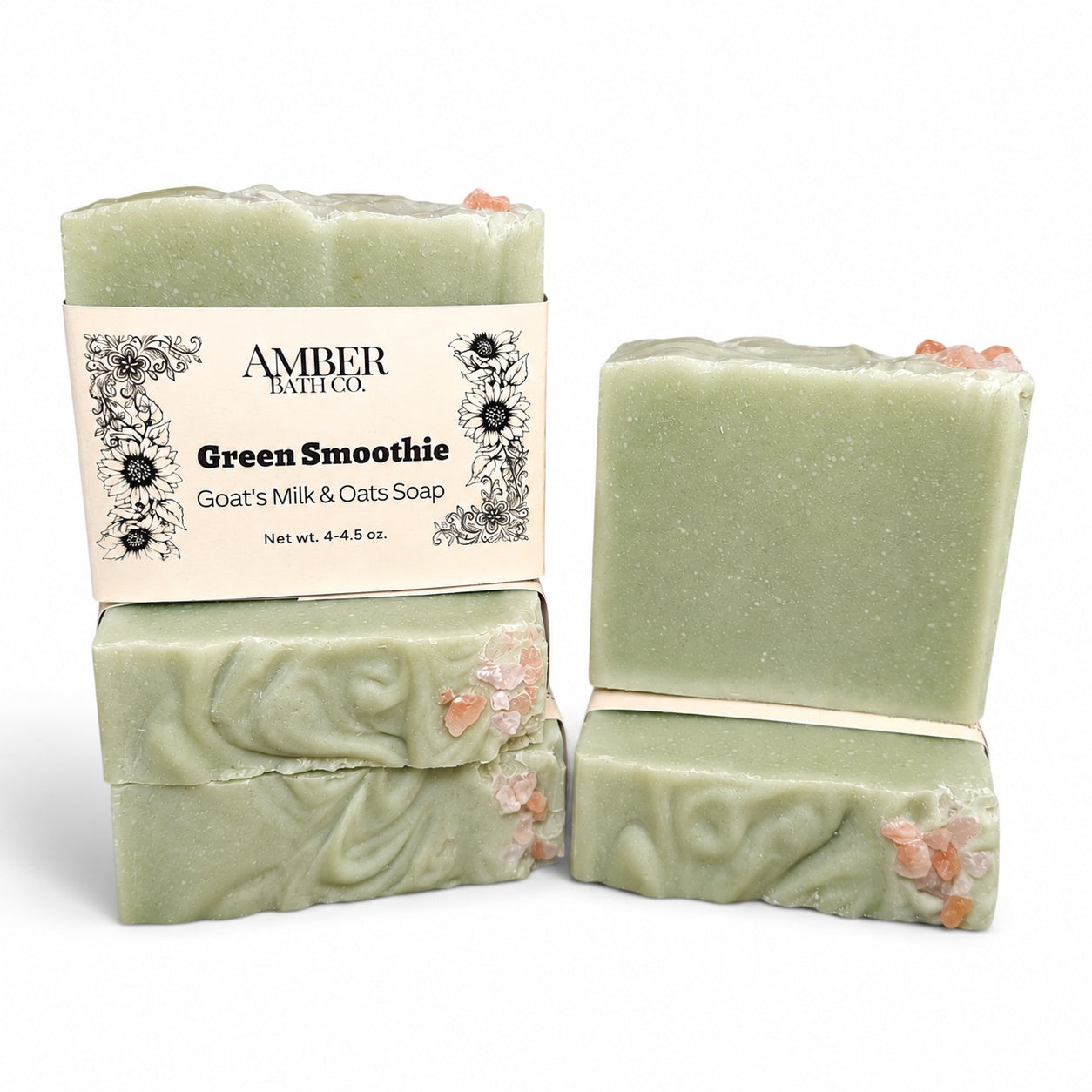 Green Smoothie | Essential Oils, Goat's Milk + Tallow Soap