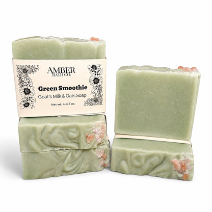 Green Smoothie | Essential Oils, Goat's Milk + Tallow Soap