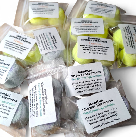 Menthol Shower Steamers | Two Pack | Choice of Scent
