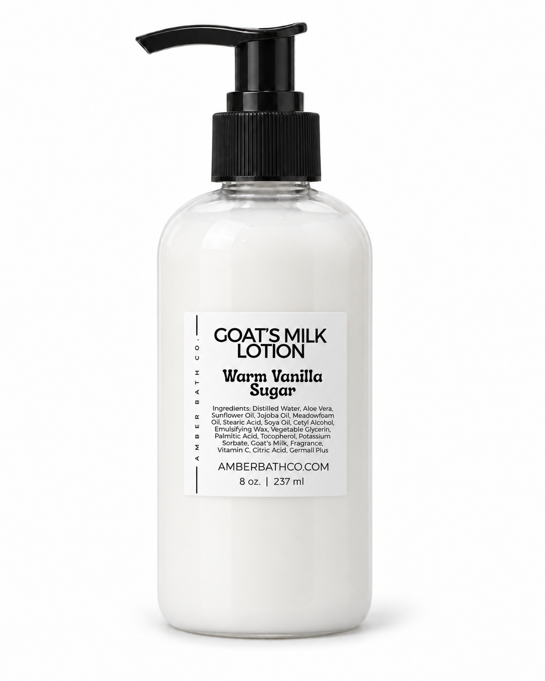Goat's Milk Lotion | Warm Vanilla Sugar | 8 oz. Pump