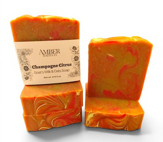 Champagne Citrus Goat's Milk Soap