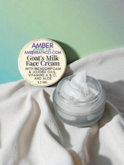 Natural Goat's Milk Face Cream
