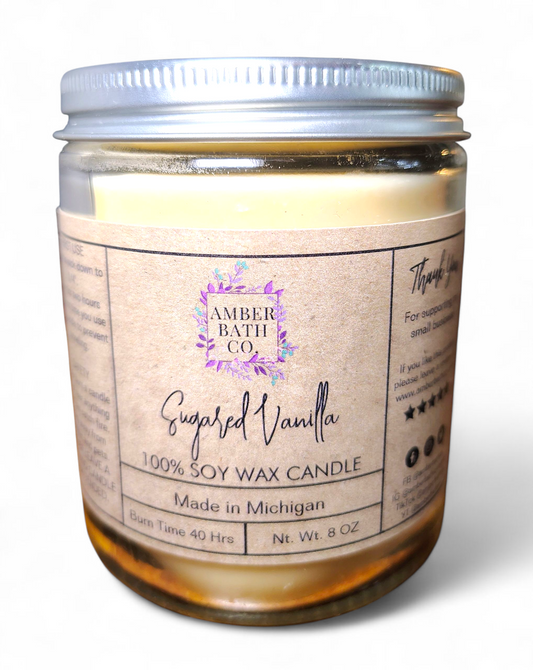 Warm Vanilla Sugar Soy Candle | 8 oz.