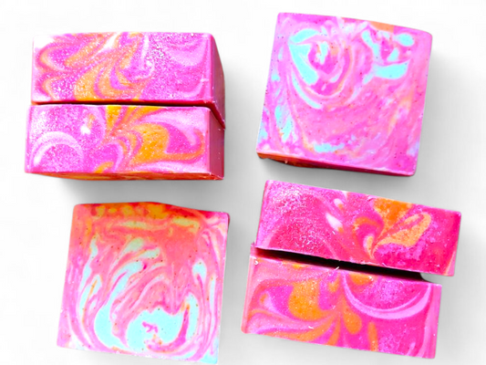 Raspberry Peach Soap