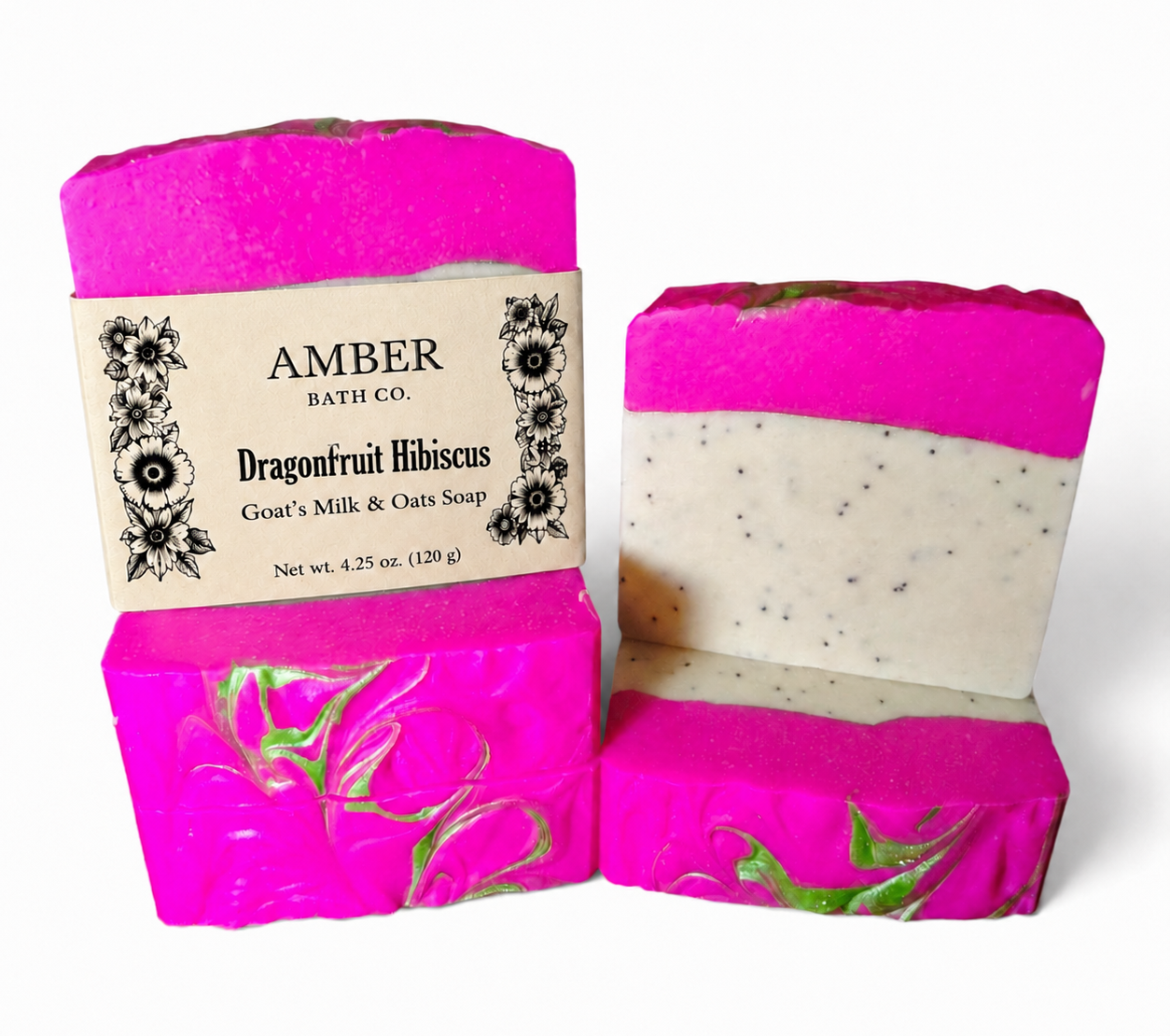 Dragonfruit + Hibiscus | Goat's Milk  Soap