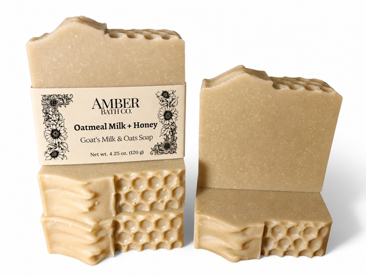 Oat Milk + Honey | Goat's Milk + Tallow Soap