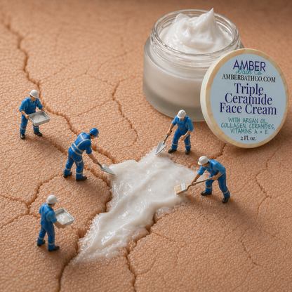 Hydrating Daily Face Cream | Triple Ceramide Moisturizer | 1.7 oz | Unscented